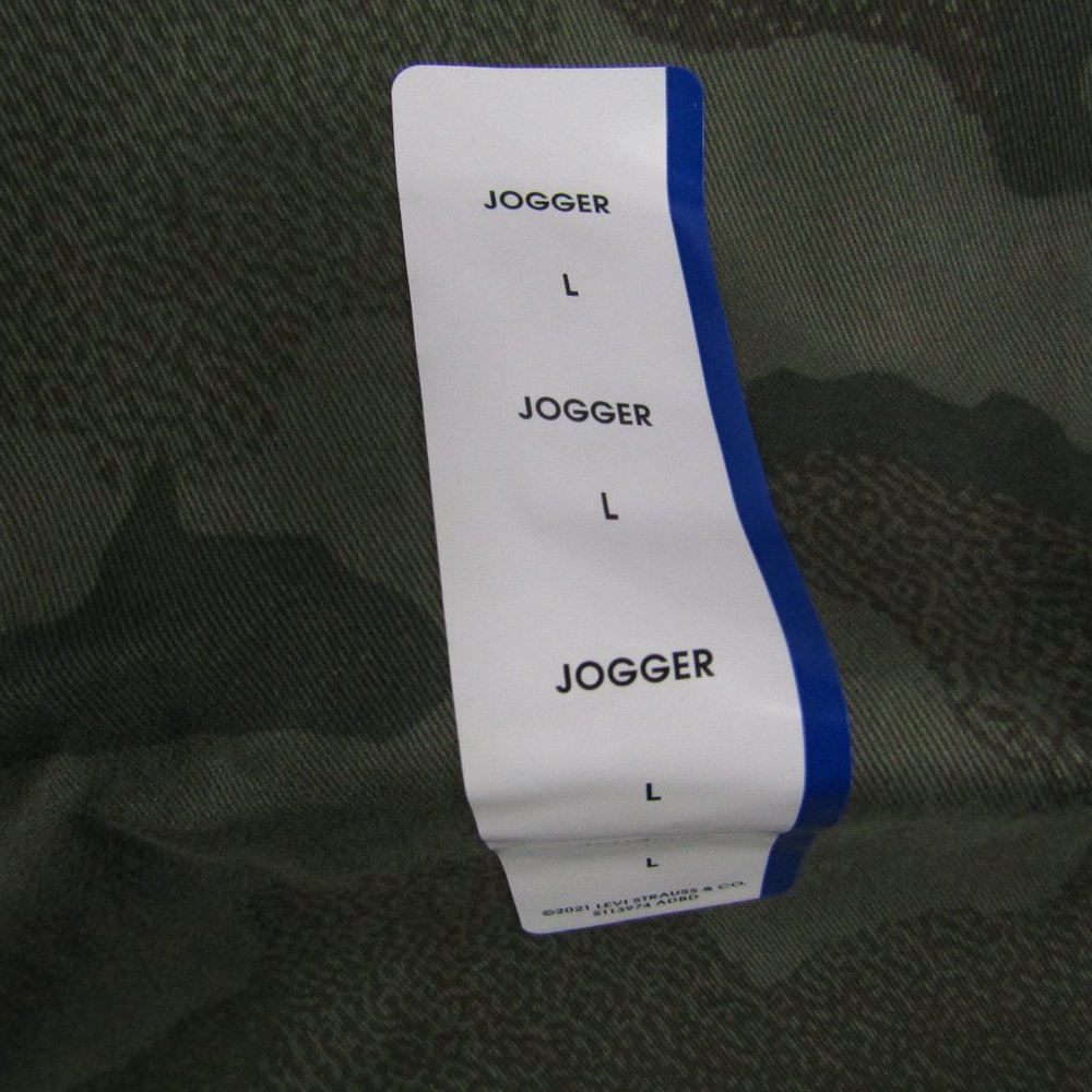 Denizen Levi's Mens NEW NWT Large Green Camo Jogger Pants Athletic - Picture 4 of 10